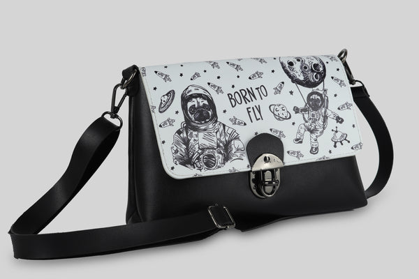 mumka-Bolso-mujer-Bolso Bandolera Cachorro Astronauta