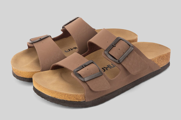 mumka-Calzado-mujer-Sandalias Correa Marron Textura