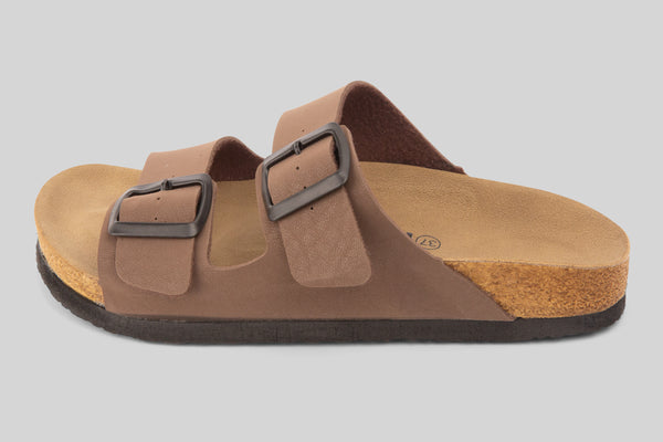 mumka-Calzado-mujer-Sandalias Correa Marron Textura