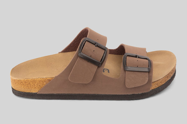 mumka-Calzado-mujer-Sandalias Correa Marron Textura